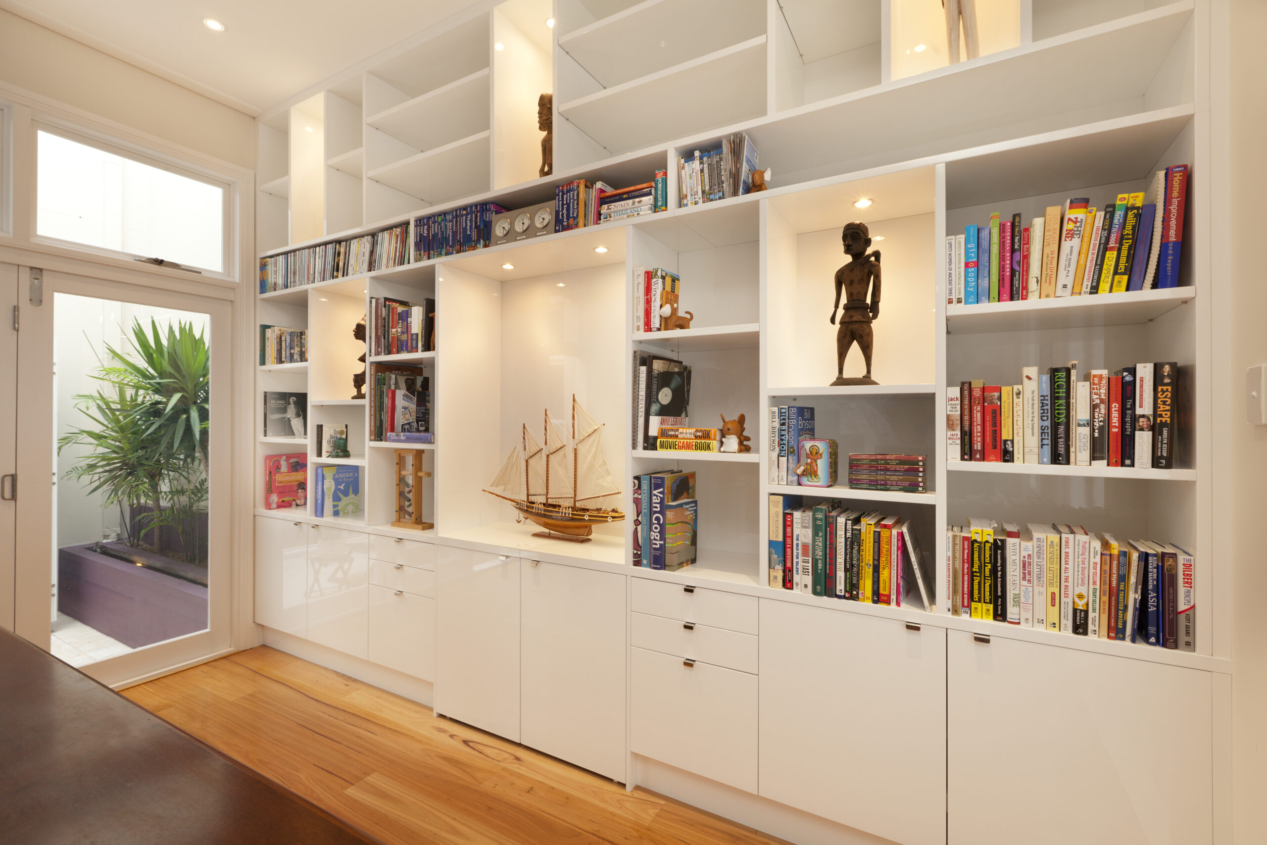Rozelle house with built-in storage