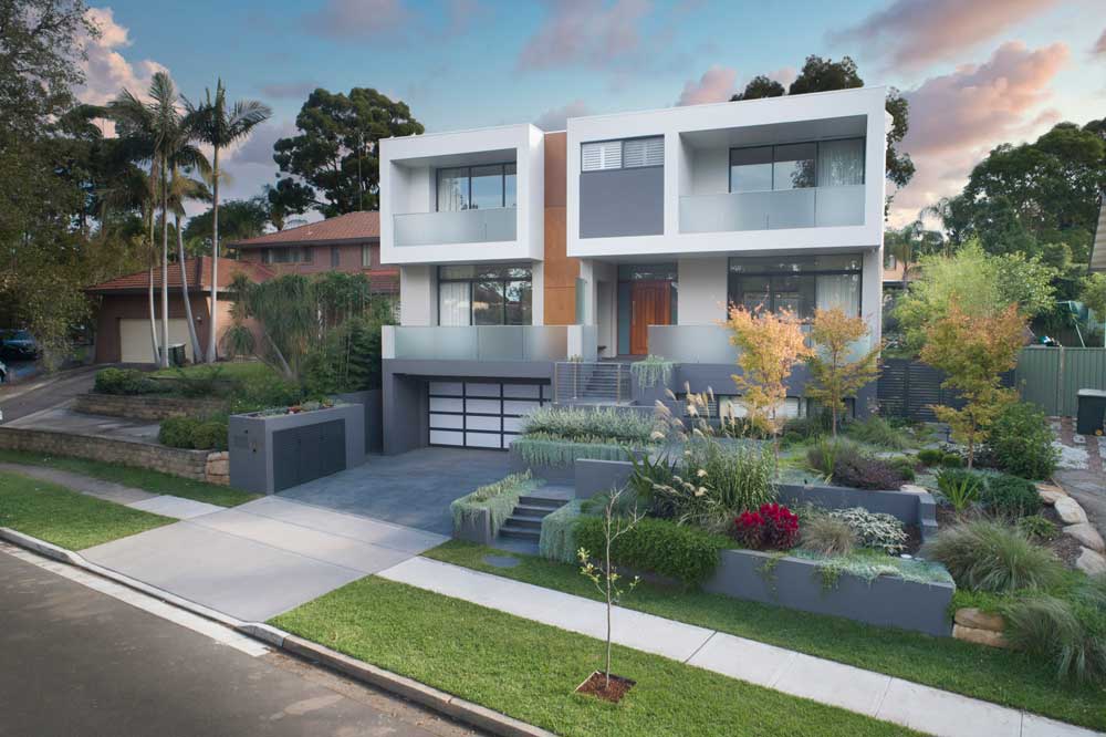 Designer home render at Kings Langley