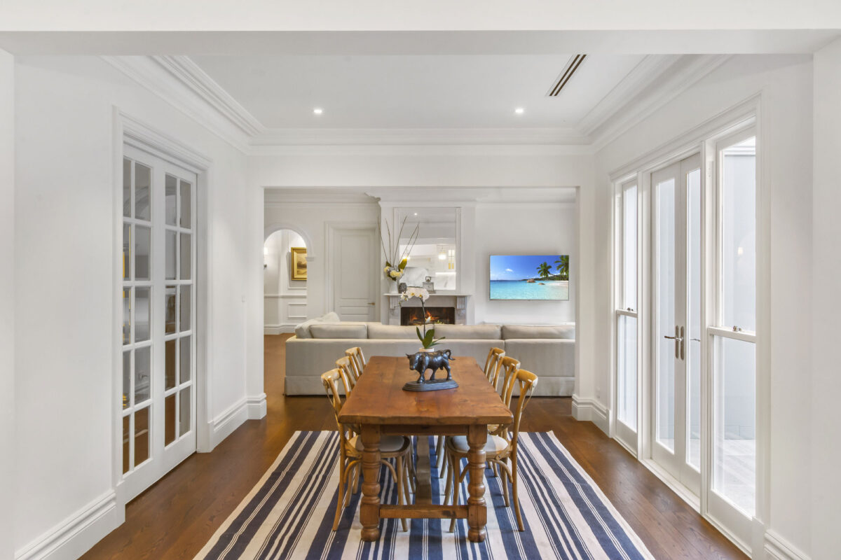 Pymble French Provincial: dining room