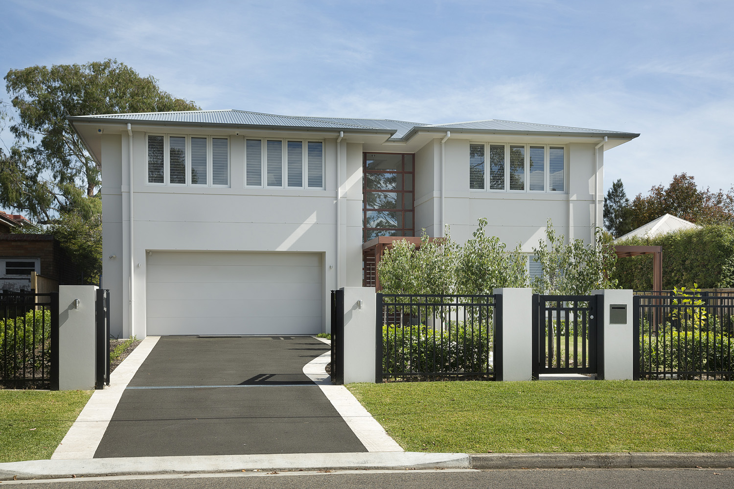 Turramurra Contemporary: Front facade
