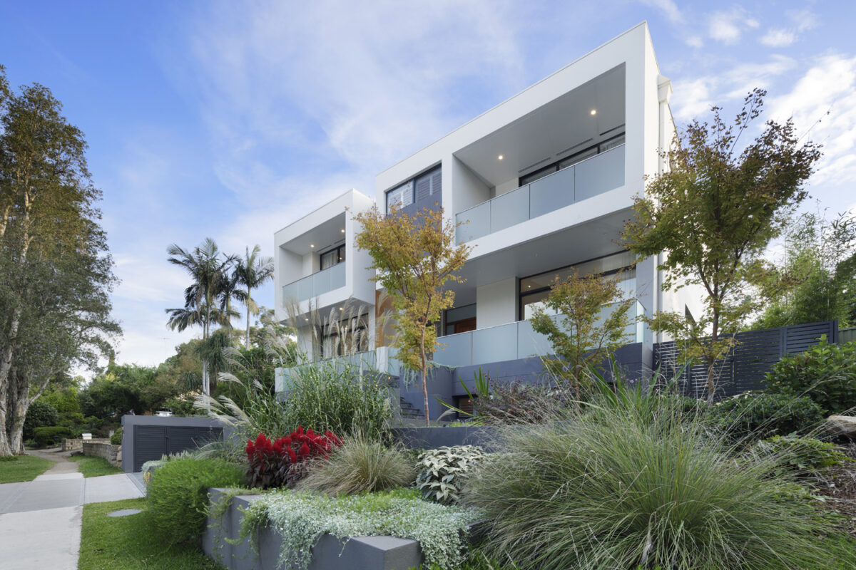 Kings Langley: exterior with terraced front gardens